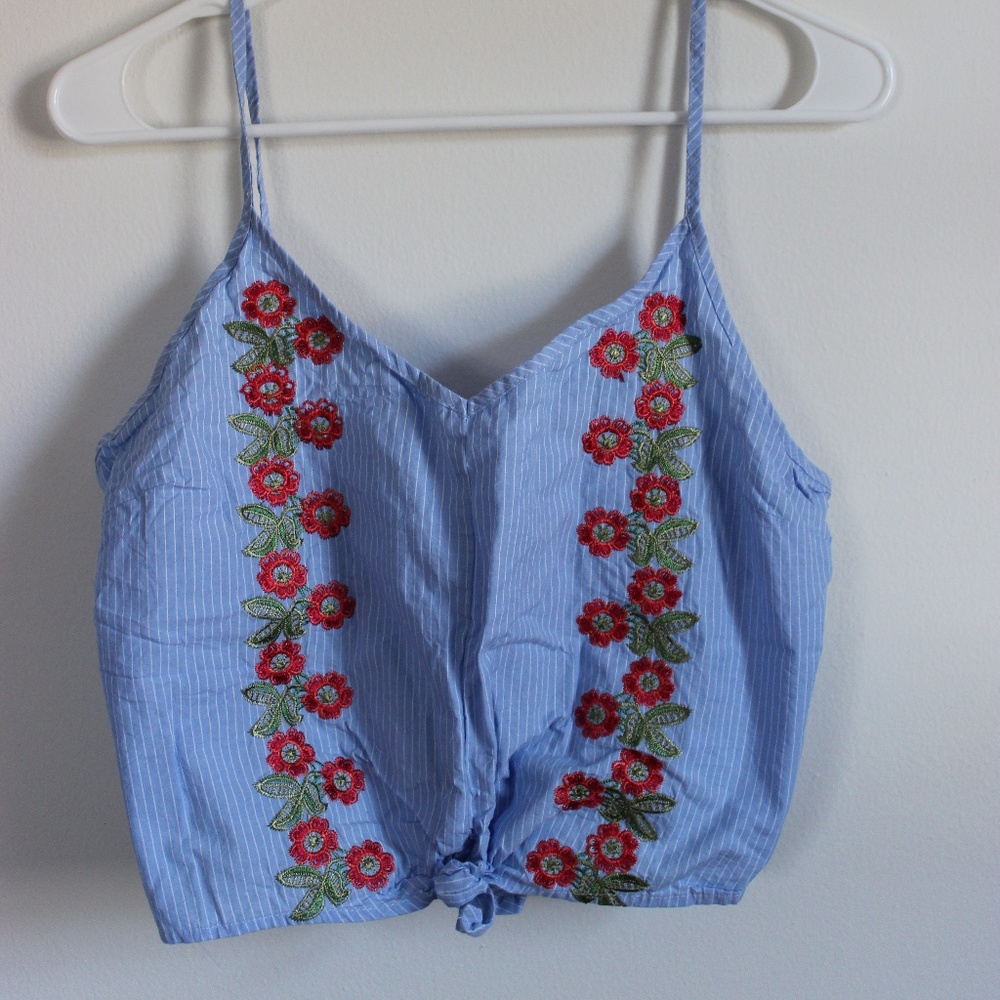 Floral Crop Top